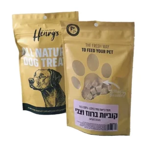 חטיף הנריס קוביות ברווז וצבי
