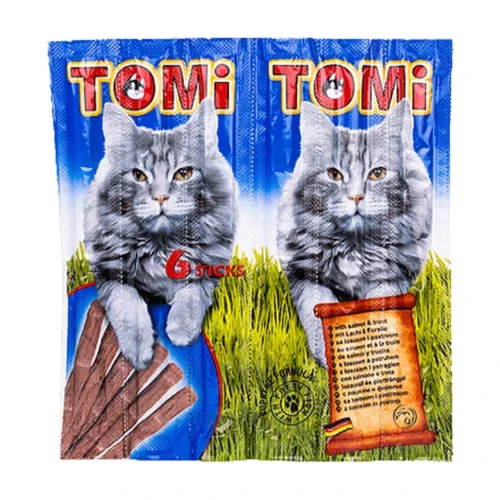 חטיף סטיקים TOMI בטעם סלמון