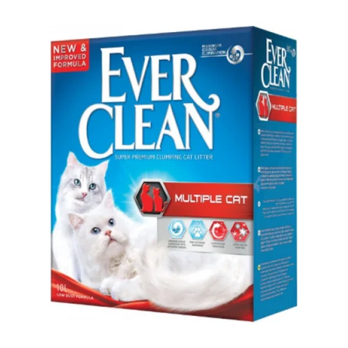 (10 ליטר) אויר קלין (EVER CLEAN) - חול מתגבש - מולטי קאט