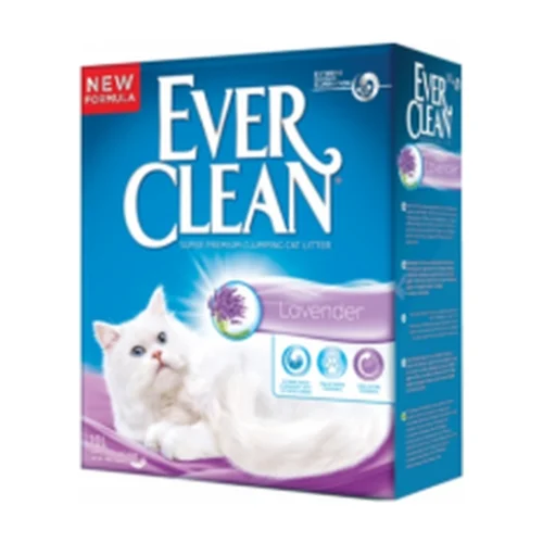 (10 ליטר) אויר קלין (EVER CLEAN) - חול מתגבש - לוונדר