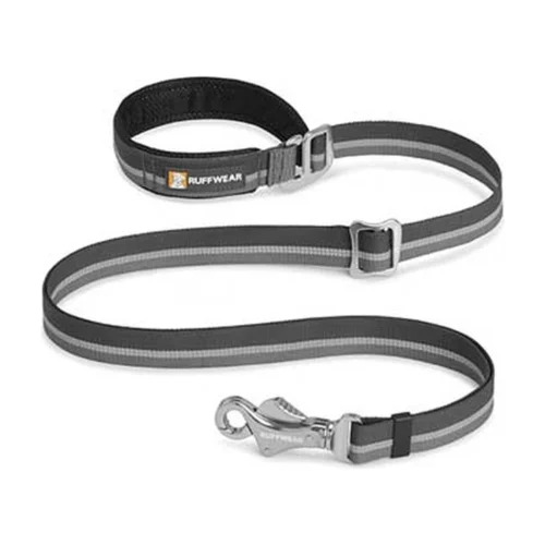 רפוואר רצועה מודולרית לכלב RUFFWEAR SLACKLINE LEASH - אפור