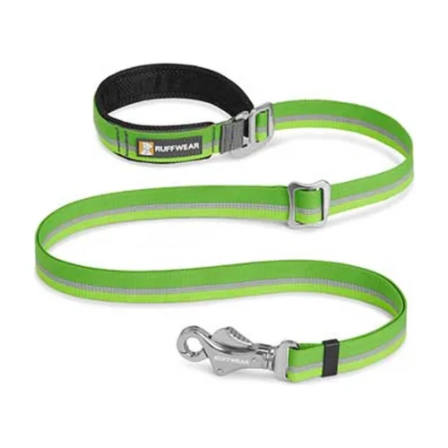 רפוואר רצועה מודולרית לכלב RUFFWEAR SLACKLINE LEASH - ירוק