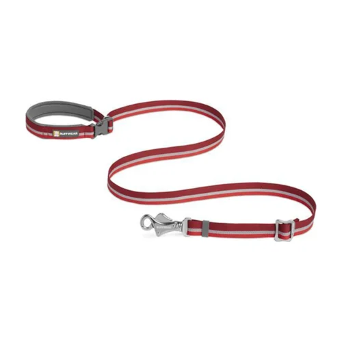 רפוואר רצועה קלה RUFFWEAR CRAG™ REFLECTIVE DOG LEASH - אדום