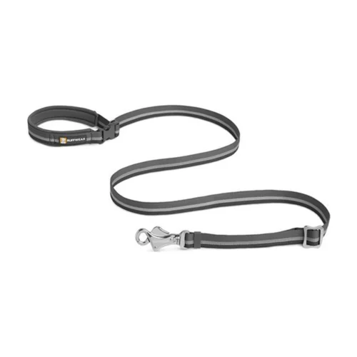 רפוואר רצועה קלה RUFFWEAR CRAG™ REFLECTIVE DOG LEASH - אפור