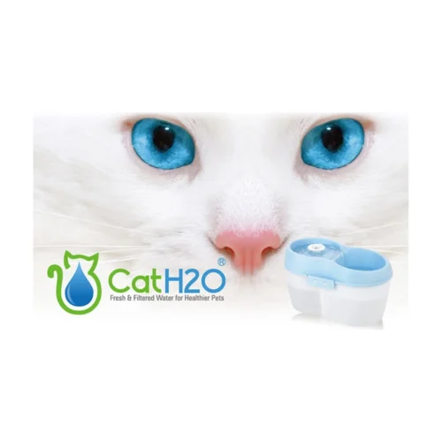 מזרקת מים עם אבן פלואוריד - CATH2O - שחור