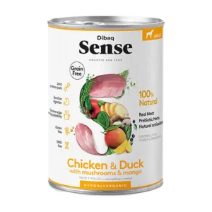 SENSE סנס שימורים ללא דגנים - עוף וברווז
