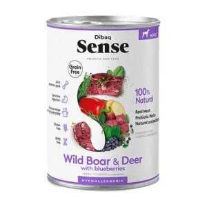 SENSE סנס שימורים ללא דגנים - צבי וחזיר בר