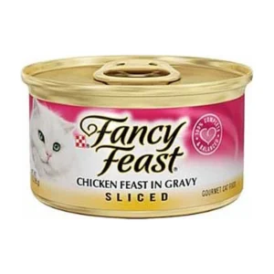FANCY FEAST פנסי פיסט - נתחים עוף ברוטב