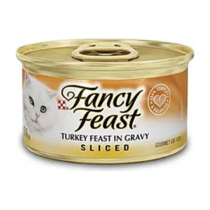 FANCY FEAST פנסי פיסט - נתחים הודו ברוטב