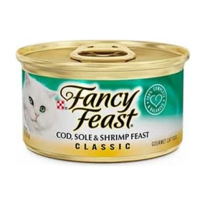 FANCY FEAST פנסי פיסט - דג קוד סול ושרימפס