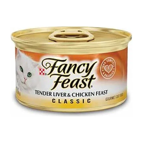 FANCY FEAST פנסי פיסט - פטה כבד מעודן ועוף