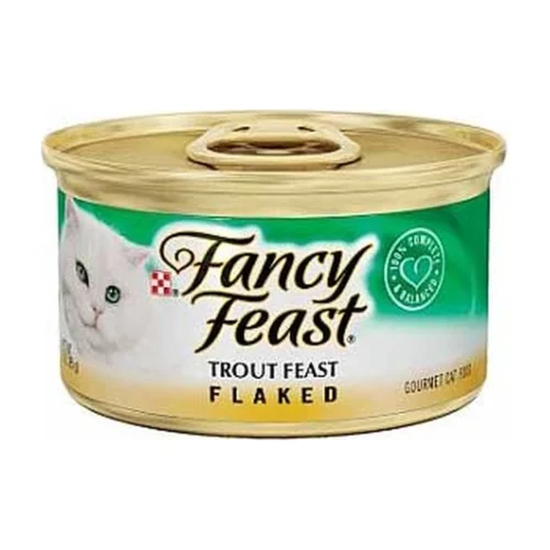 FANCY FEAST פנסי פיסט - פתיתים דג פורל