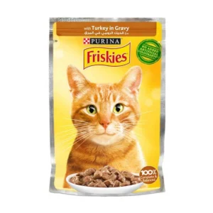 FRISKIES פריסקיס פאוצ' - נתחי הודו ברוטב