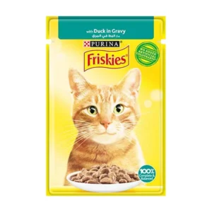 FRISKIES פריסקיס פאוצ' - נתחי ברווז ברוטב
