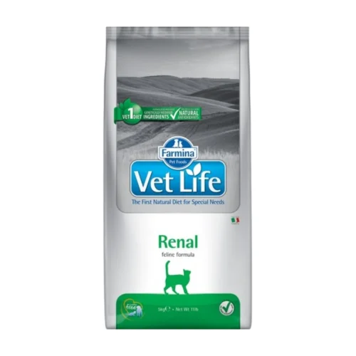 (5 ק"ג) VET LIFE - מזון רפואי רינאל לחתול