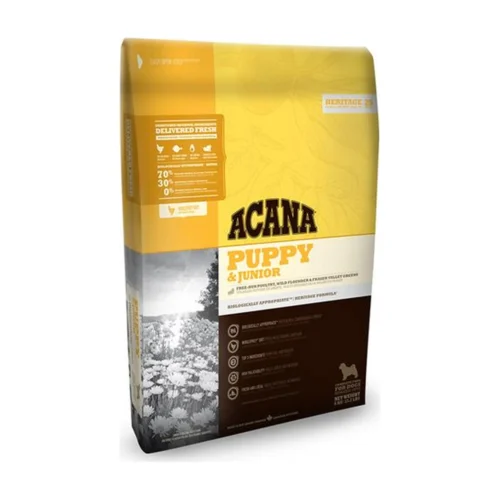 (11.4 ק"ג) אקנה ACANA - הריטאג' גור וג'וניור