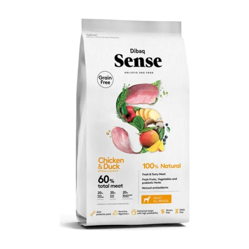 (12 ק"ג) סנס SENSE - עוף וברווז - היפואלרגני
