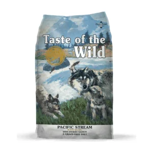 (12.2 ק"ג) טייסט אוף דה ווילד TASTE OF THE WILD סלמון - לכלבים גורים מגזע קטן בינוני גדול