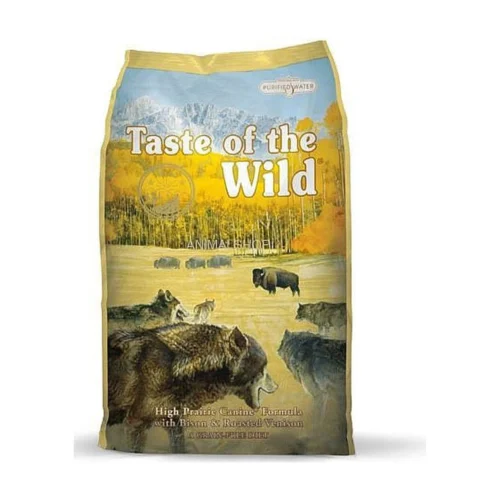(12.2 ק"ג) טייסט אוף דה ווילד TASTE OF THE WILD ביזון וצבי - לכלבים בוגרים מגזע קטן בינוני גדול