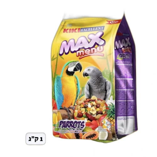 קיקי מזון לתוכים גדולים