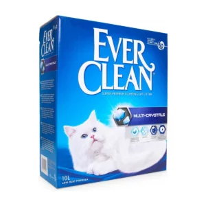 (10 ליטר) אויר קלין (EVER CLEAN) - חול מתגבש לחתולים - מולטי קריסטל