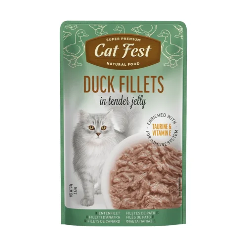 cat fest- פאוץ' חתולים פילה ברווז - קט פסט Cat Fest