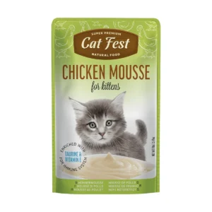cat fest- פאוץ' גורי חתולים מוס עוף