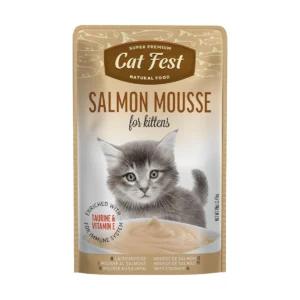 cat fest- פאוץ' לגורי חתולים מוס סלמון