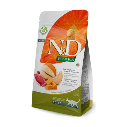 ND חתול - ללא דגן -  דלעת ברווז ומלון