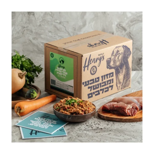 הנריס (Henry's) הנריס עוף טלה וירקות 6 ק"ג