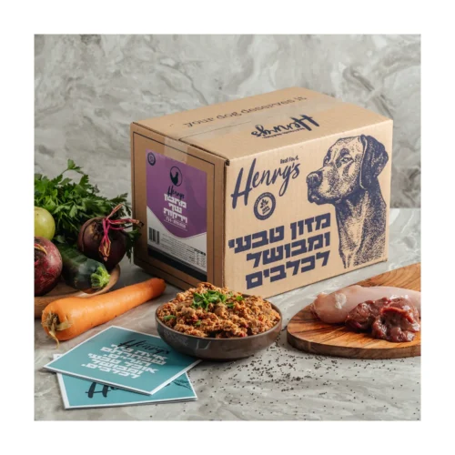 הנריס (Henry's) הנריס עוף עם ירקות 6 ק"ג