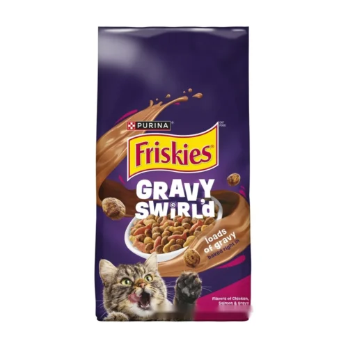 פריסקיז (Friskies) סלמון אקסטרה קראנצ' 7.3 ק"ג מזון יבש לחתול