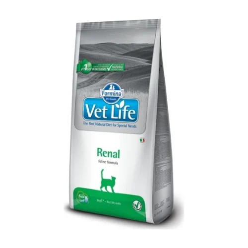וט לייף רפואי חתול רנאל 2 ק"ג — Vet Life (Farmina) — מקור biopet-5560222