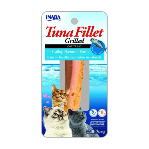 חטיפי INABA דמויי נתח בשר לחתולים - טונה וצדפות — Inaba — מקור biopet-5553543
