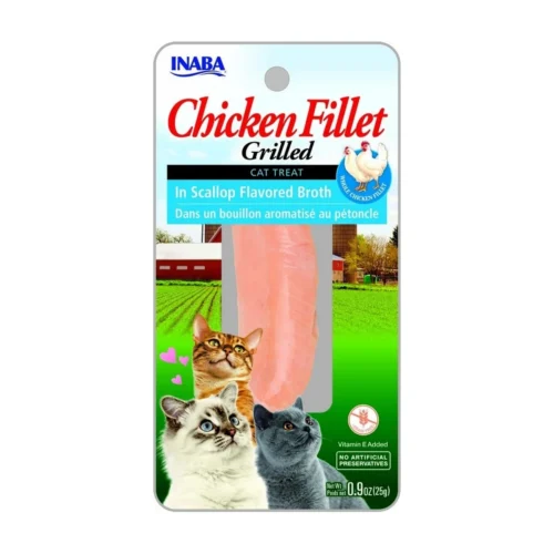 חטיפי INABA דמויי נתח בשר לחתולים - צדפות — Inaba — מקור biopet-5553540