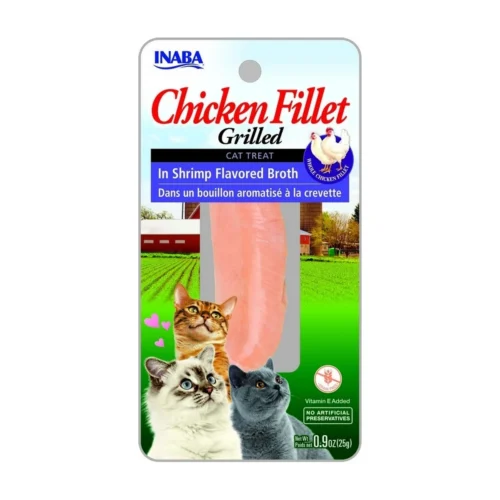 חטיפי INABA דמויי נתח בשר לחתולים - שרימפס — Inaba — מקור biopet-5553541