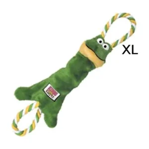 KONG קונג בובת חבלים צפרדע - L