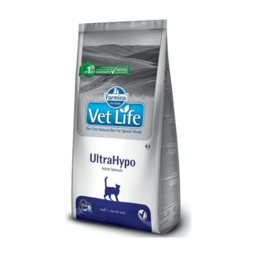 וט לייף רפואי חתול אולטרא היפו 2 ק"ג — Vet Life (Farmina) — מקור biopet-5560227
