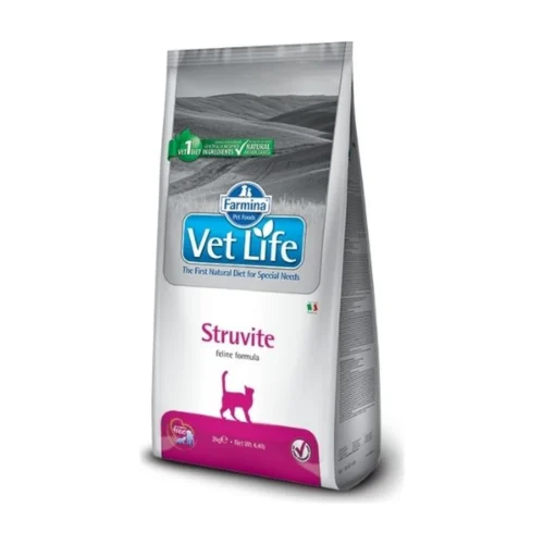 (2 ק"ג) VET LIFE - מזון רפואי סטרוייט מנג'מנט לחתול — Vet Life (Farmina) — מקור biopet-5560223
