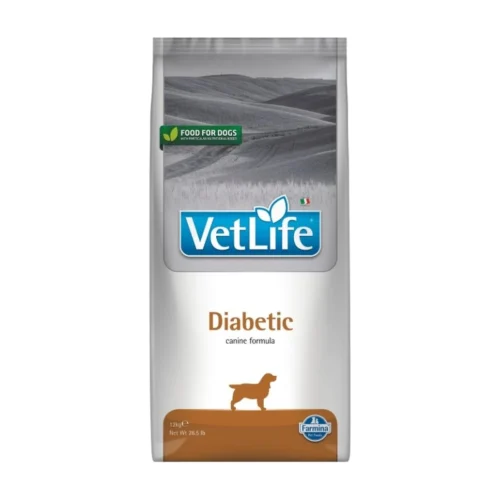 (12 ק"ג) וט לייף VETLIFE- מזון רפואי לכלב (Diabatic) — Vet Life (Farmina) — מקור biopet-5560232