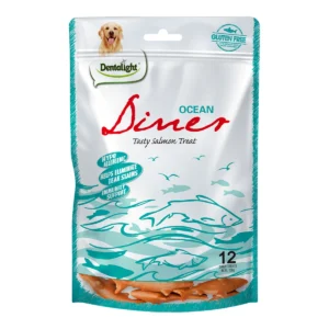 דנטלייט Ocean Diner חטיף היפואלרגני בטעם סלמון בצורת דג 108 גרם