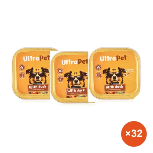 מארז 32 יחידות אולטרה פט - פטה ברווז לכלב 100 גרם — DOGMARKET