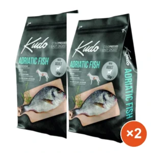 קודו KUDO דג אדריאטי לגזע קטן | 3 ק״ג × 2 שקים — חיסכון של ₪38